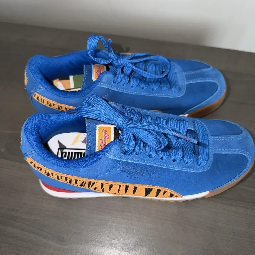 Puma Roma Kelloggs Tony The Tiger Frosted Flakes Sneakers 388060-01 kids 4